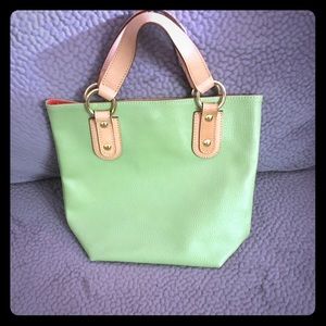 Maurizio Tatiuti all leather small tote